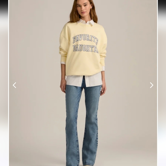 Favorite Daughter Cream Sweatshirt - Picture 3 of 16